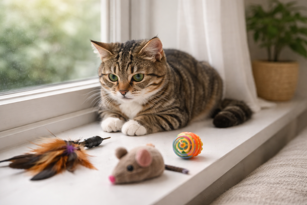 cat bite during play