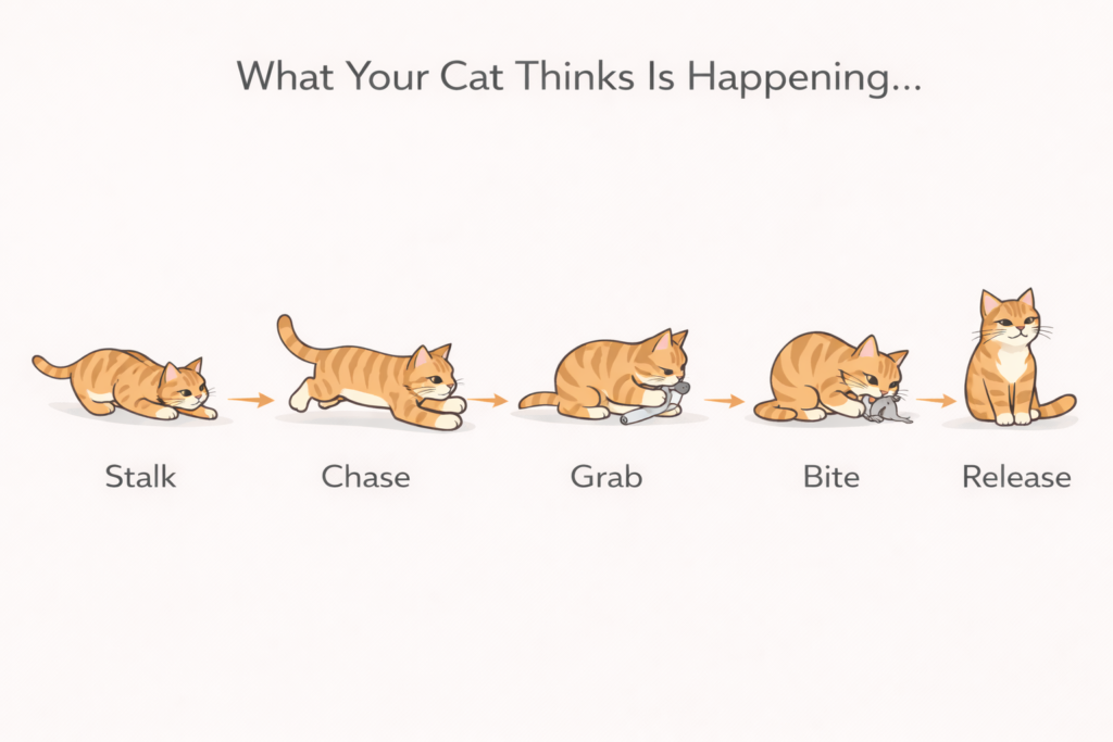 cat bite during play