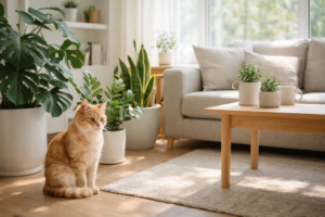 cat safe indoor plants