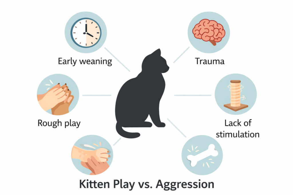 why does my cat bite me