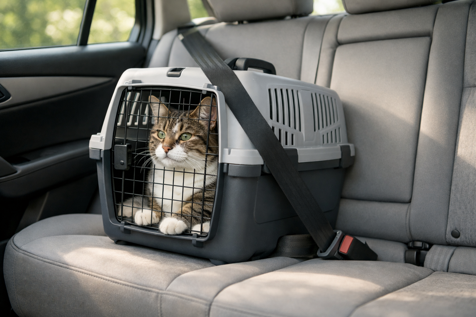 traveling with a cat