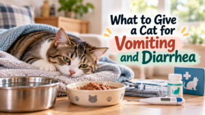what to give a cat for vomiting and diarrhea