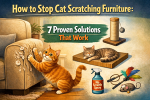 How to Stop Cat Scratching Furniture