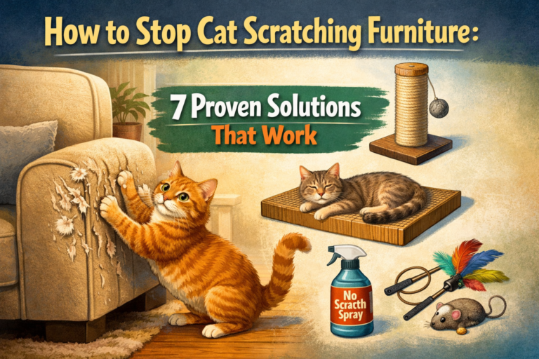 How to Stop Cat Scratching Furniture