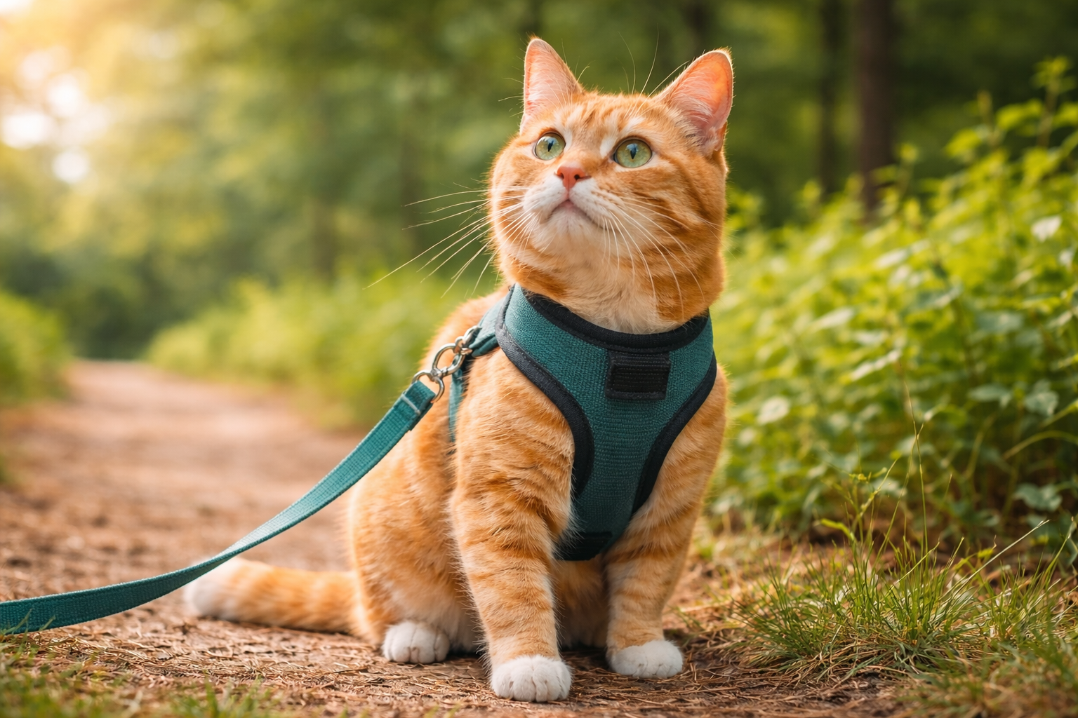 Walking an Anxious Cat