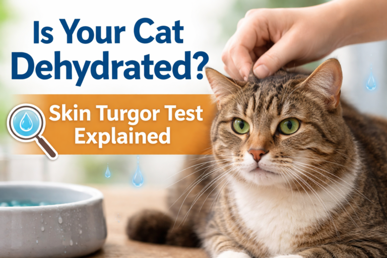 Is Your Cat Dehydrated? Skin Turgor Test in Cats Explained