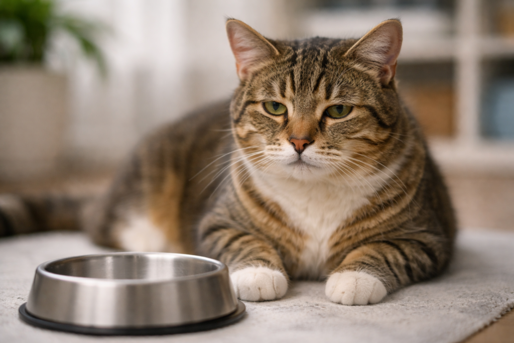 signs of dehydration in cats tired eyes
