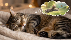 What Do Cats Dream About When They Twitch?