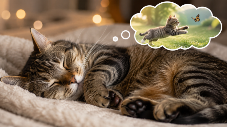 What Do Cats Dream About When They Twitch?