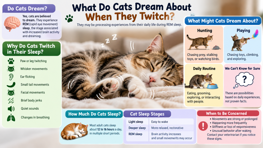 What Do Cats Dream About When They Twitch