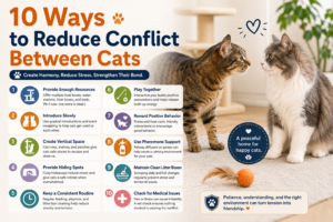 reduce conflict between cats