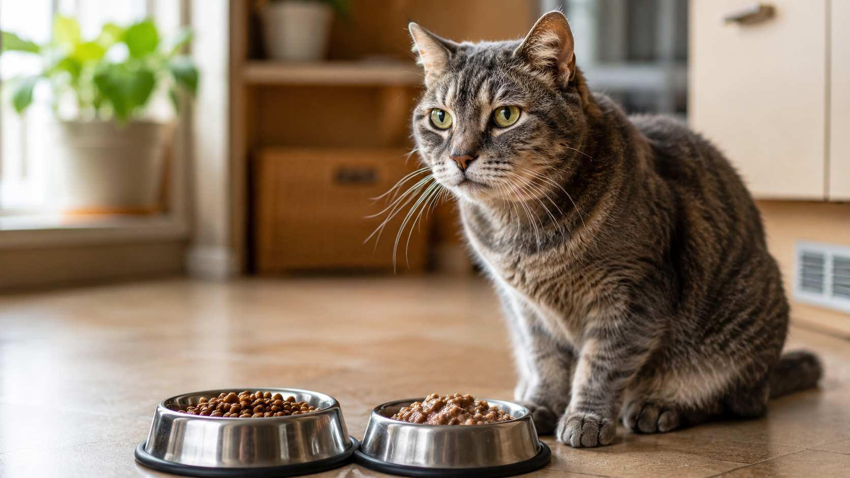 senior cat feeding schedule