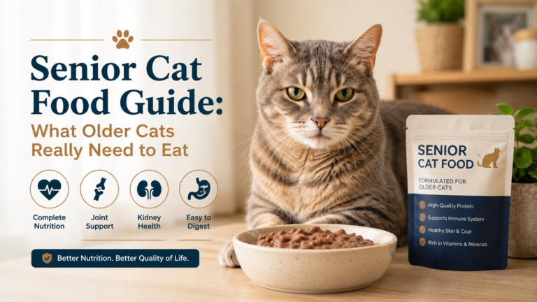 senior cat food guide