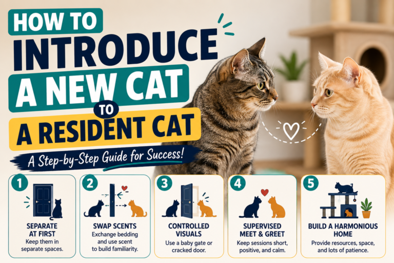 How to Introduce a New Cat to a Resident Cat: A Step-by-Step Guide to a Peaceful Home