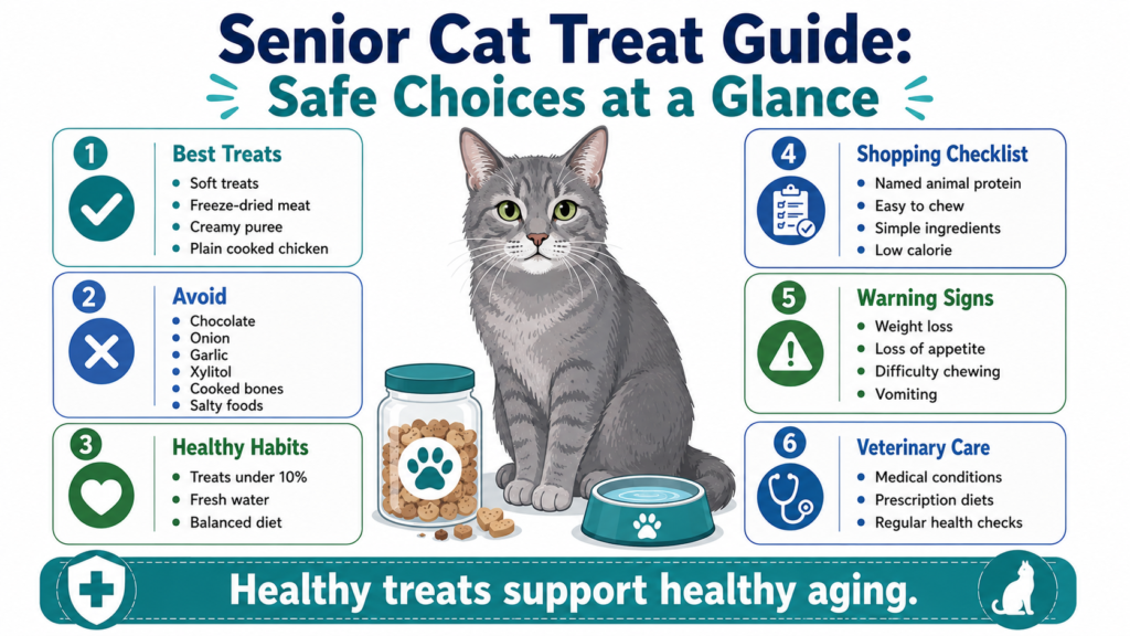 Best Treats for Senior Cats
