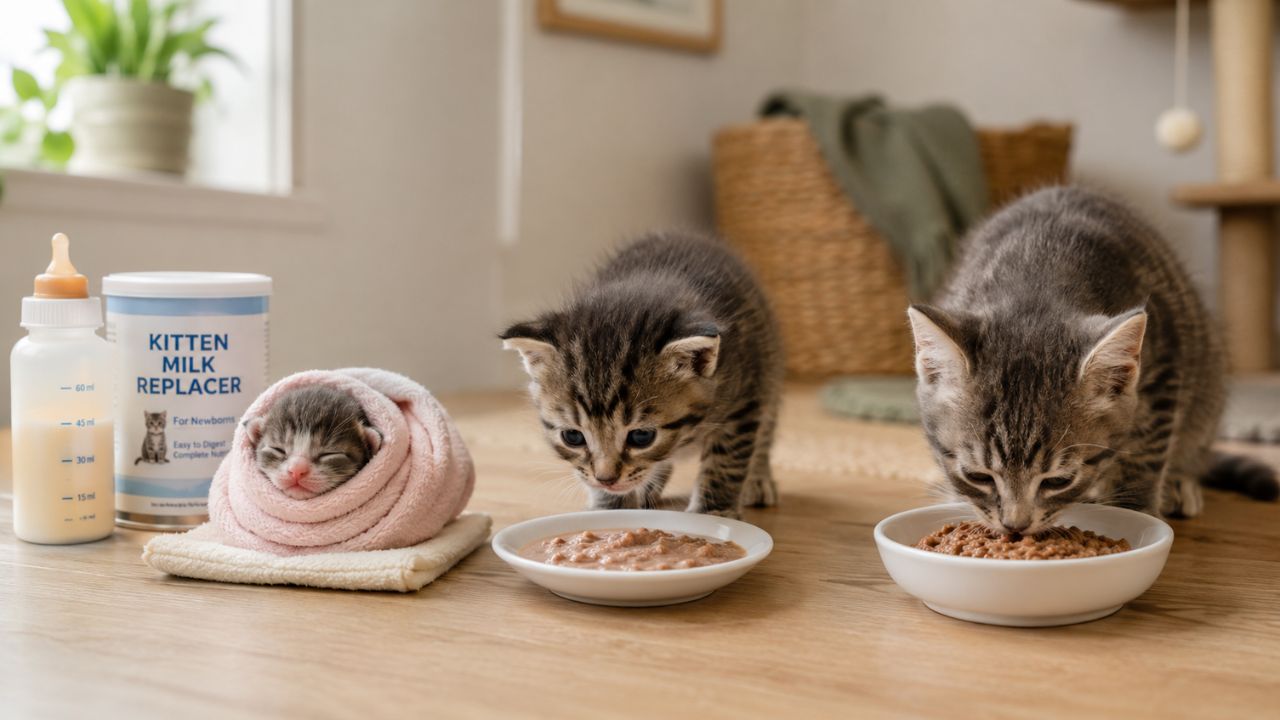 Kitten Feeding Chart by Age