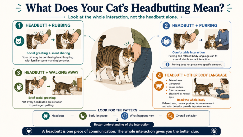 Why Does My Cat Headbutt Me