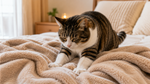 Why Does My Cat Knead Before Sleeping
