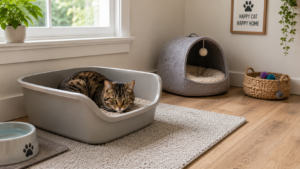 Why Does My Cat Sleep in the Litter Box