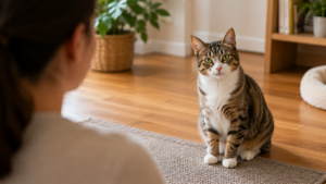 Why Does My Cat Stare at Me Without Blinking