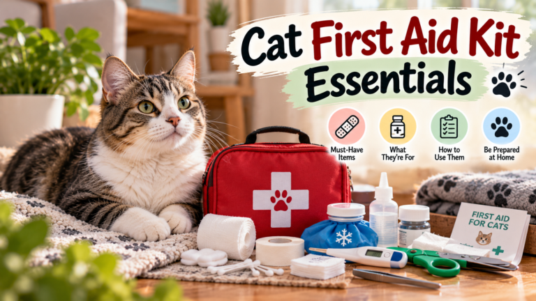 Cat First Aid Kit Essentials