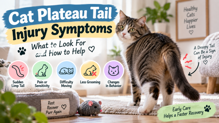 Cat Plateau Tail Injury Symptoms