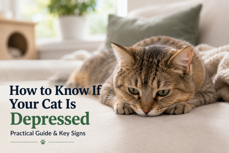 How to Know If Your Cat Is Depressed